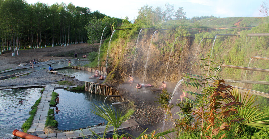 Кындыгские термальные источники — каскады, бассейны и отдых у воды